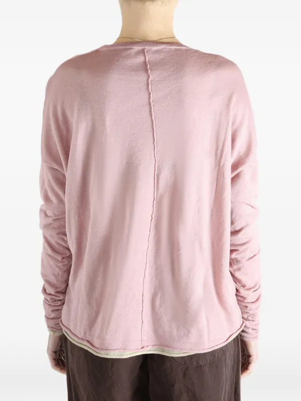 Casey Casey long-sleeve Top | Pink | FARFETCH NO