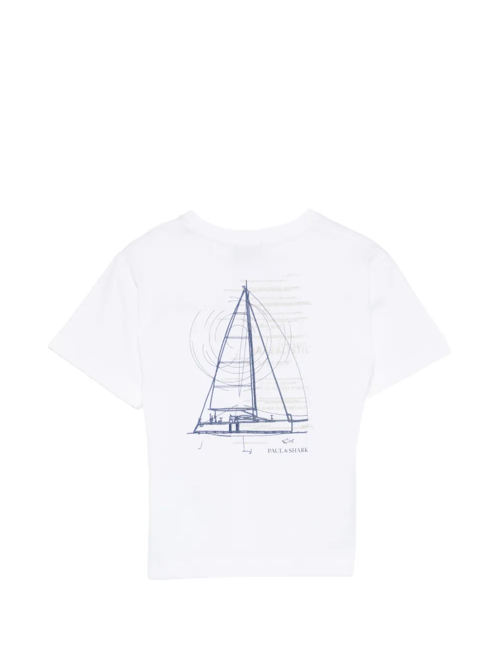  Paul & Shark Junior Cotton T-shirt - White 