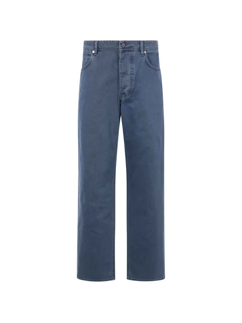 Stone Island logo-patch jeans - Blu