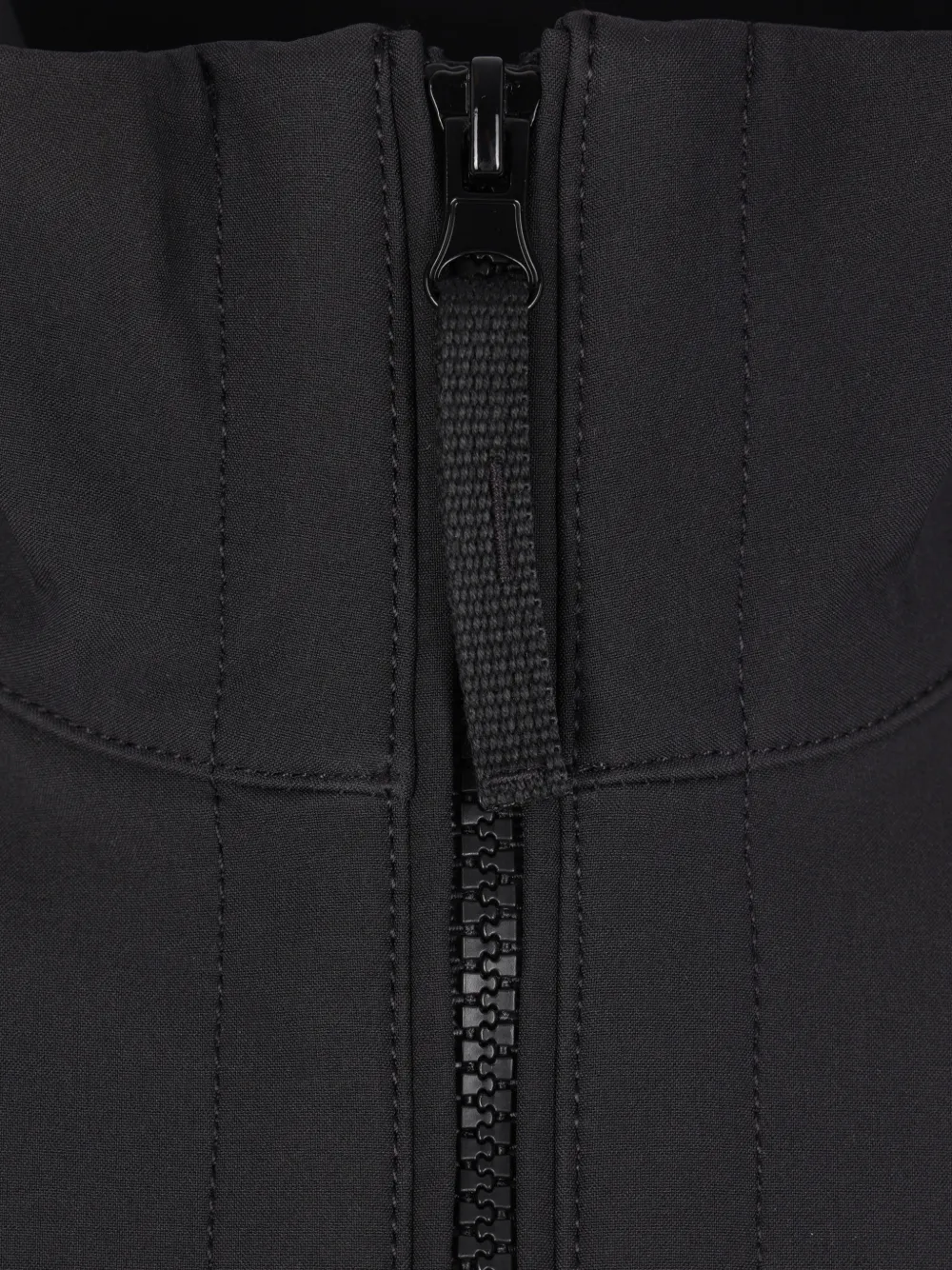 Stone Island Jack met logopatch Zwart