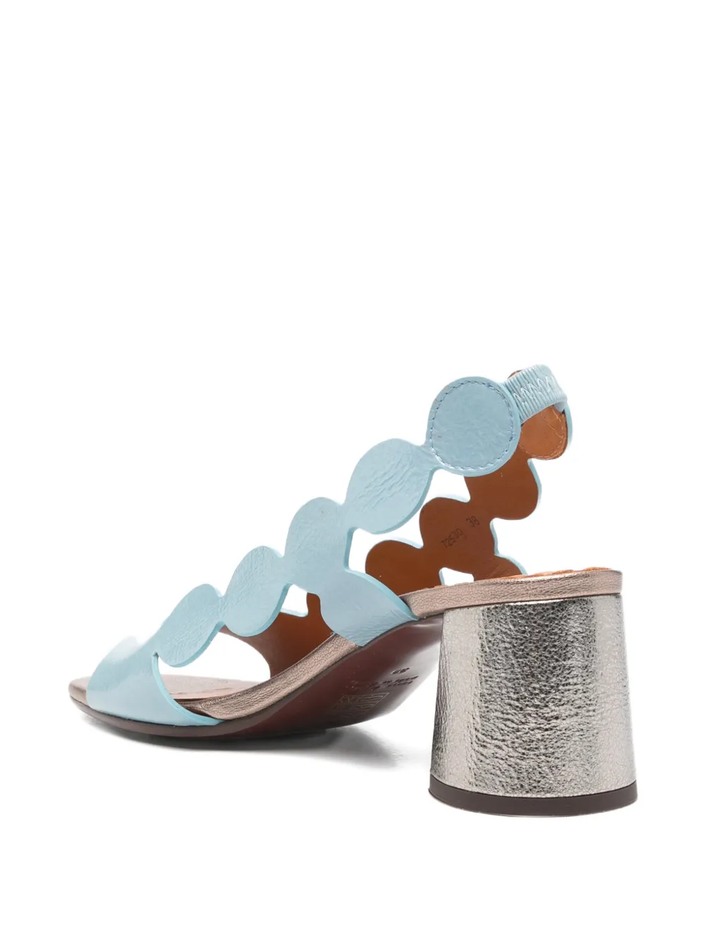 Chie Mihara Roka block-heel sandals Blauw