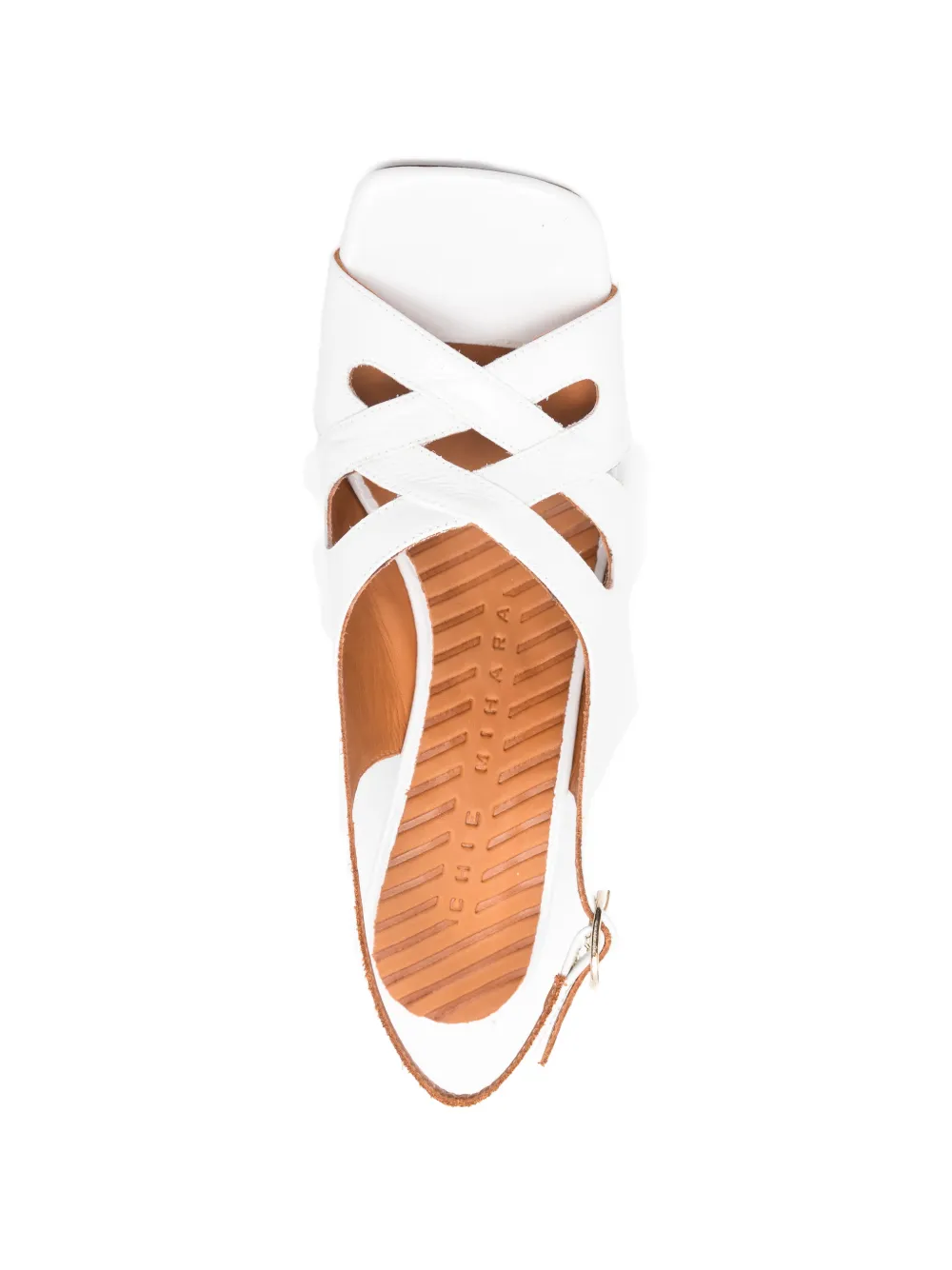 Chie Mihara Utrile cut-out heeled sandals Wit