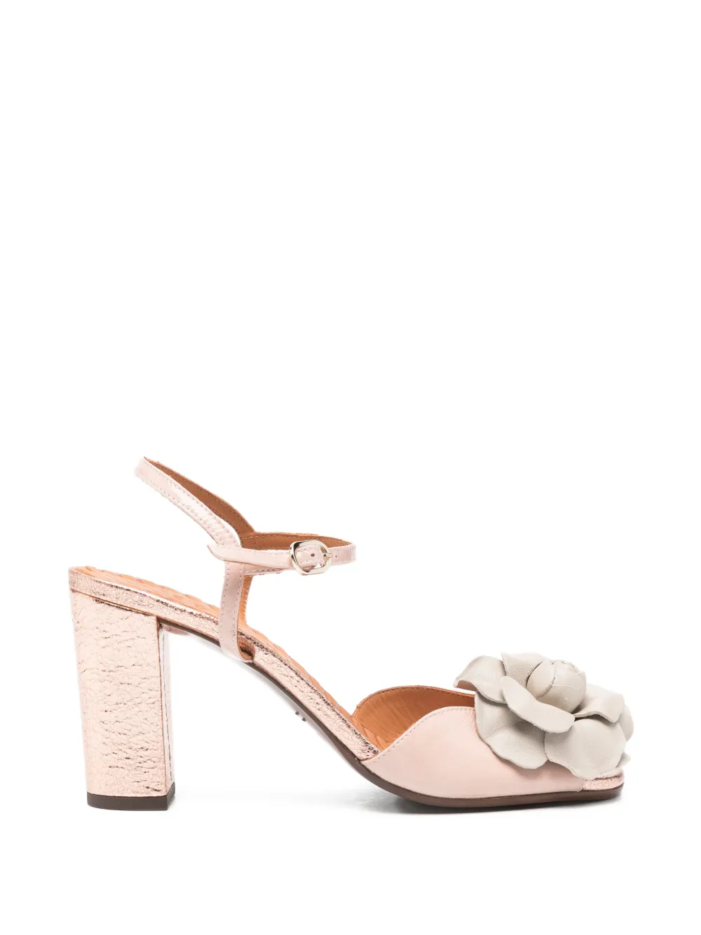 Chie Mihara Biuty sandalen met blokhak Roze