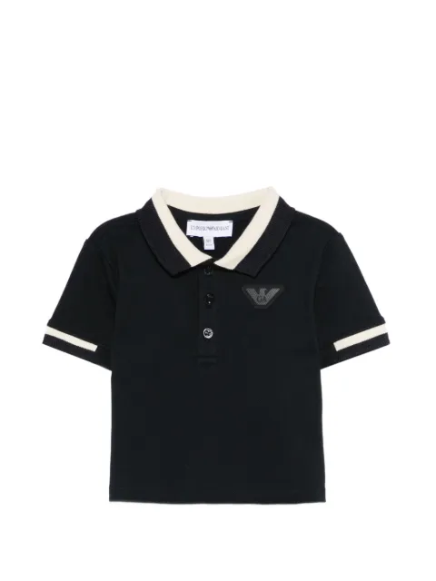 Emporio Armani Kids appliqué-logo polo shirt