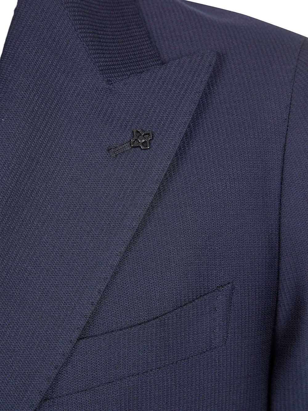 Tagliatore Jack met dubbele rij knopen Blauw