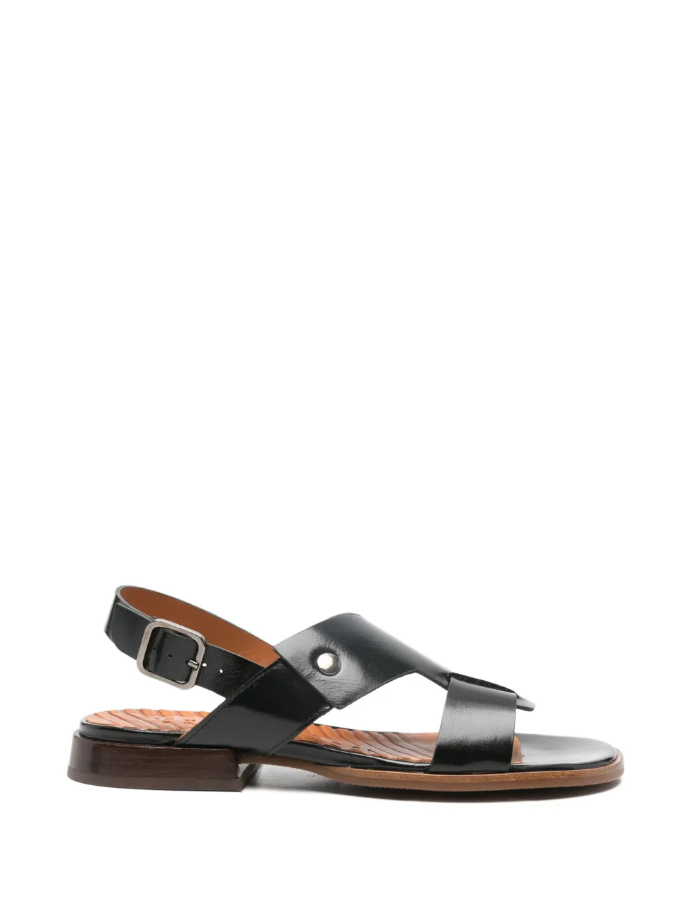 Chie Mihara leather sandals Zwart