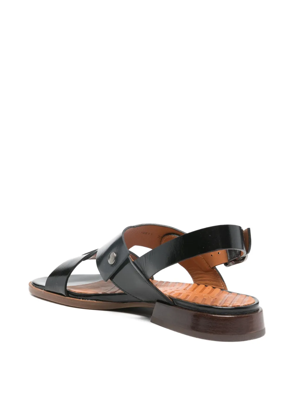 Chie Mihara leather sandals Zwart