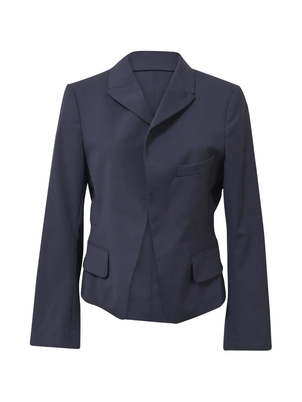 Jil Sander Pre-Owned single-breasted blazer - Blu