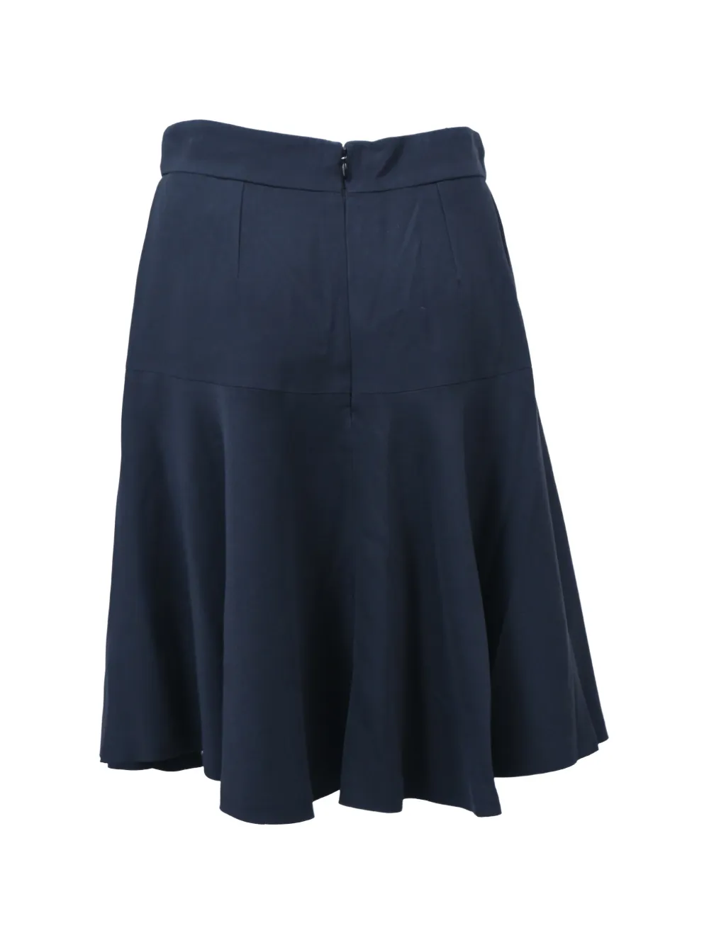 Alexander McQueen Pre-Owned A-line mini skirt - Blu