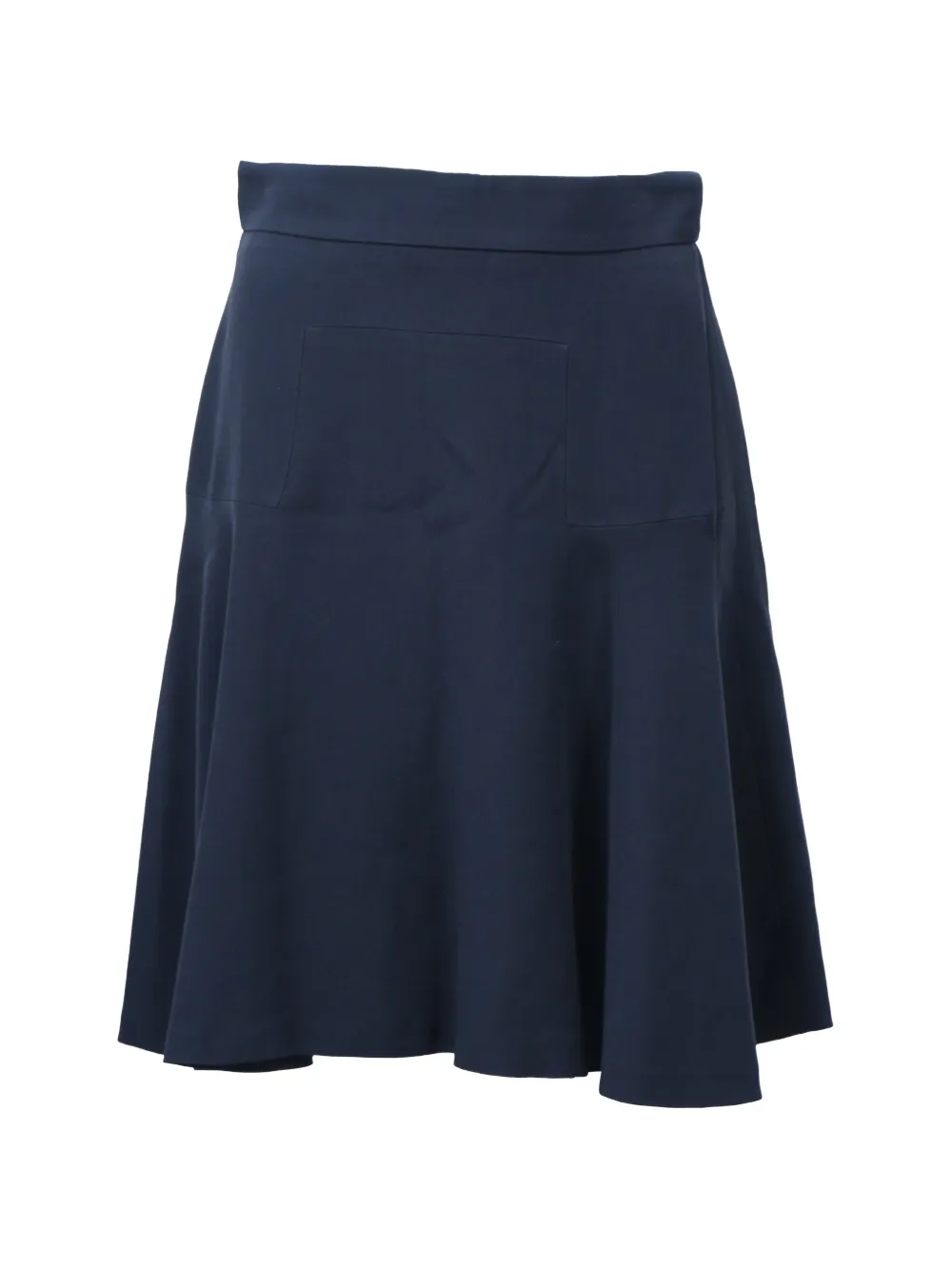 Alexander McQueen Pre-Owned A-line mini skirt - Blu