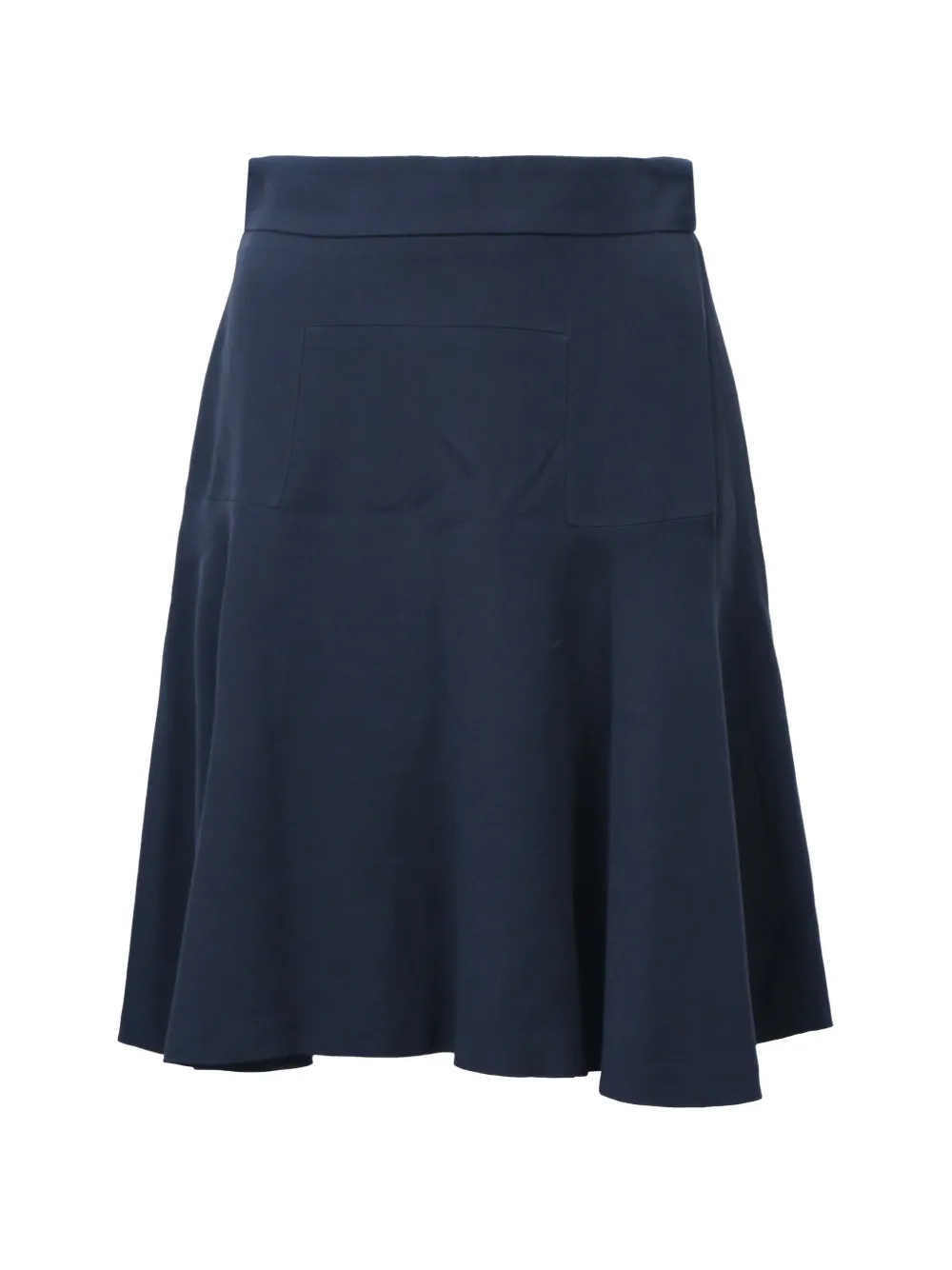 Alexander McQueen Pre-Owned A-line mini skirt - Blu