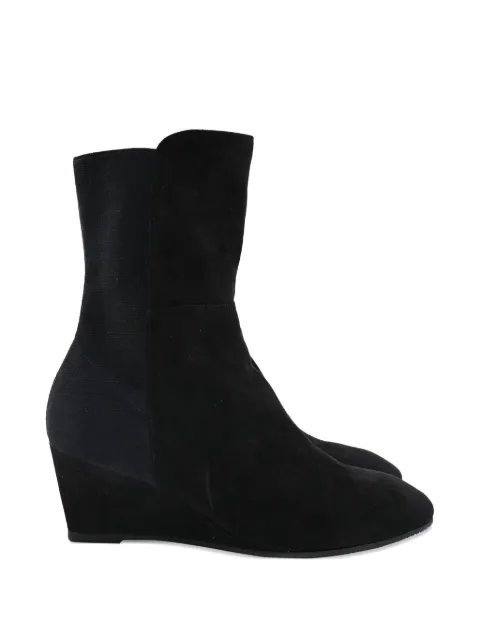 Stuart Weitzman Beatrice wedge-heel ankle boots
