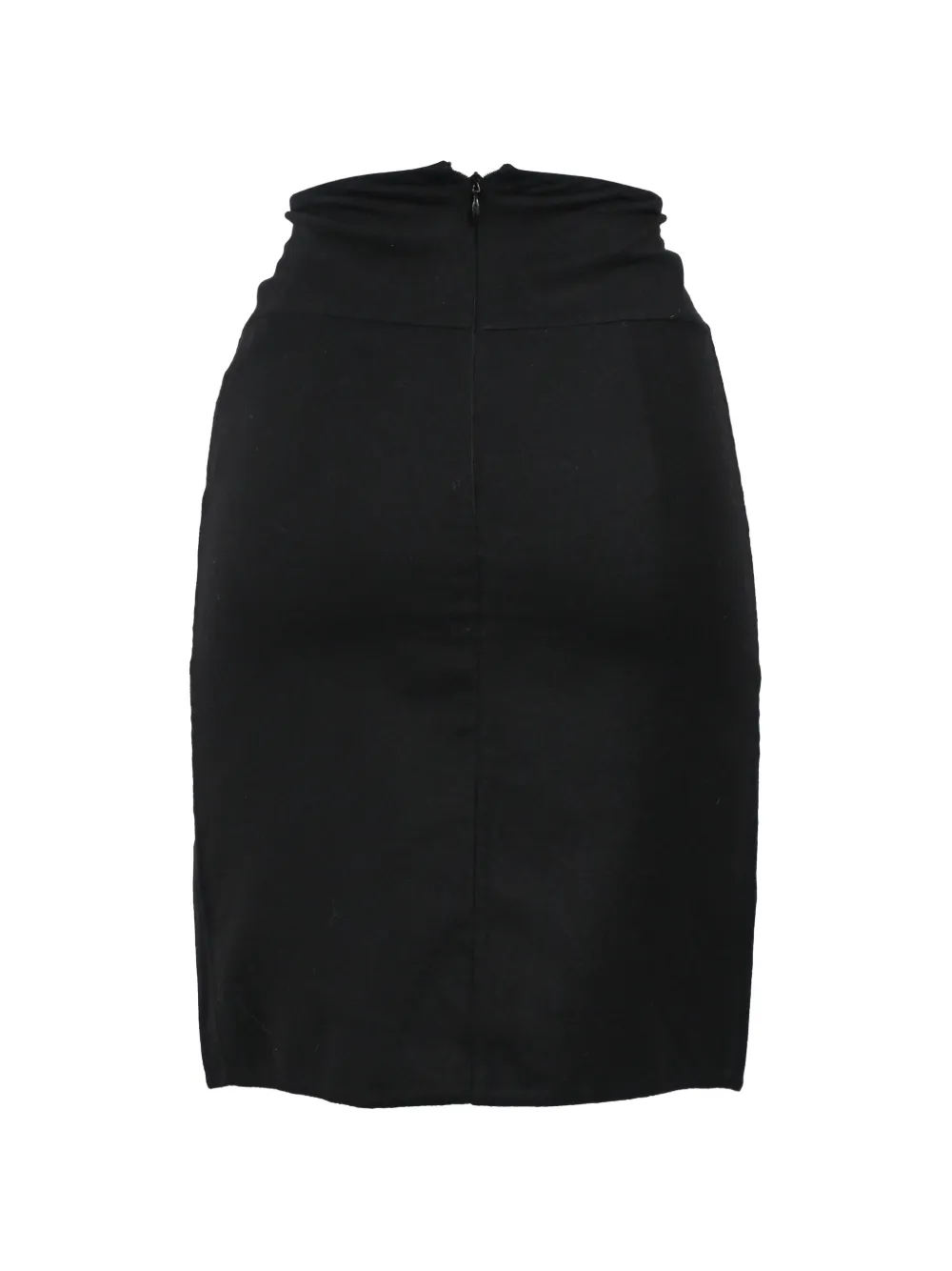 Wrap Mini Pencil Skirt