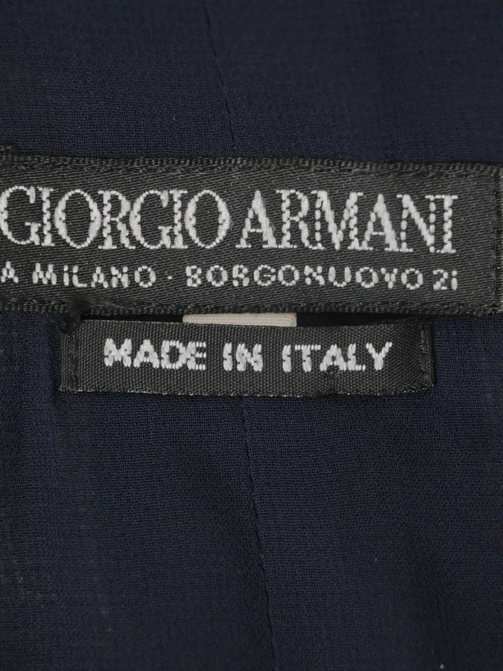  Giorgio Armani Pre-owned Blazer Con Botones - Azul 