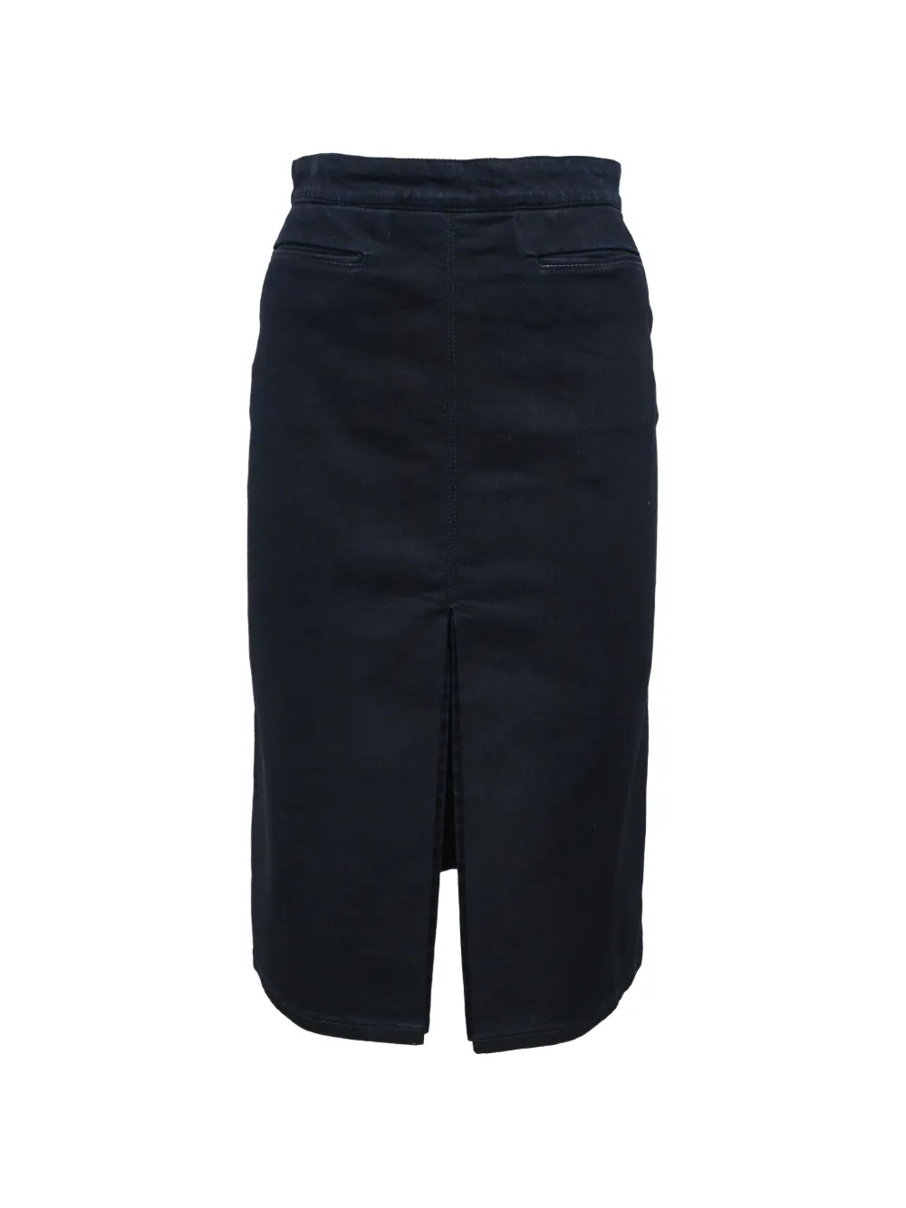 Stella McCartney Pre-Owned denim midi pencil skirt - Blu