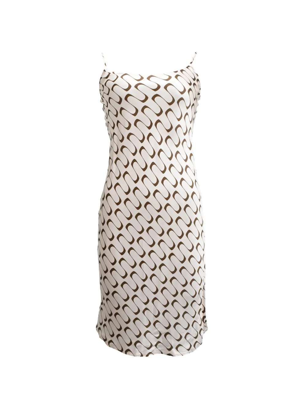 Reformation Rhea printed slip dress - Toni neutri