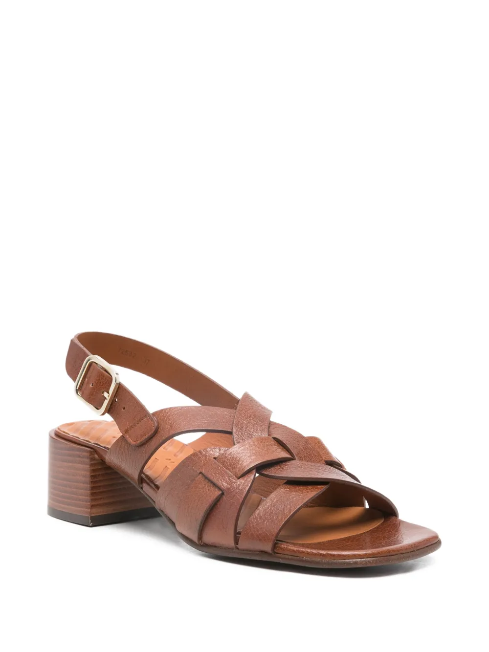  Chie Mihara Leather Sandals - Brown 