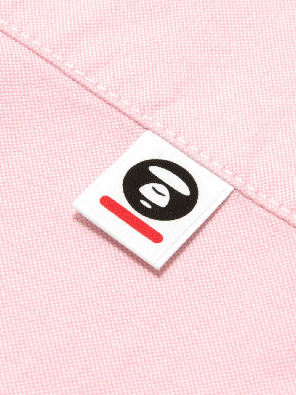 Aape By *a Bathing Ape® Short-sleeved Shirt - Pink 