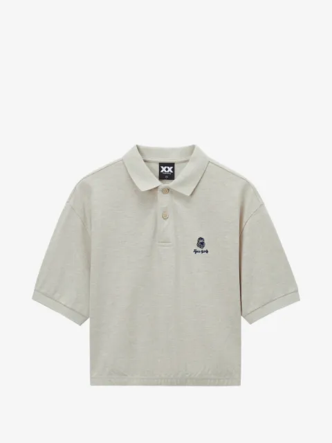 FINGERCROXX cropped polo shirt