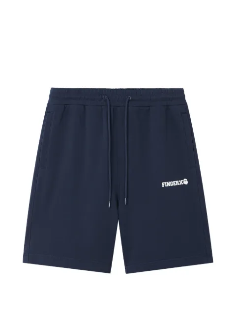 FINGERCROXX short à taille à lien de resserrage