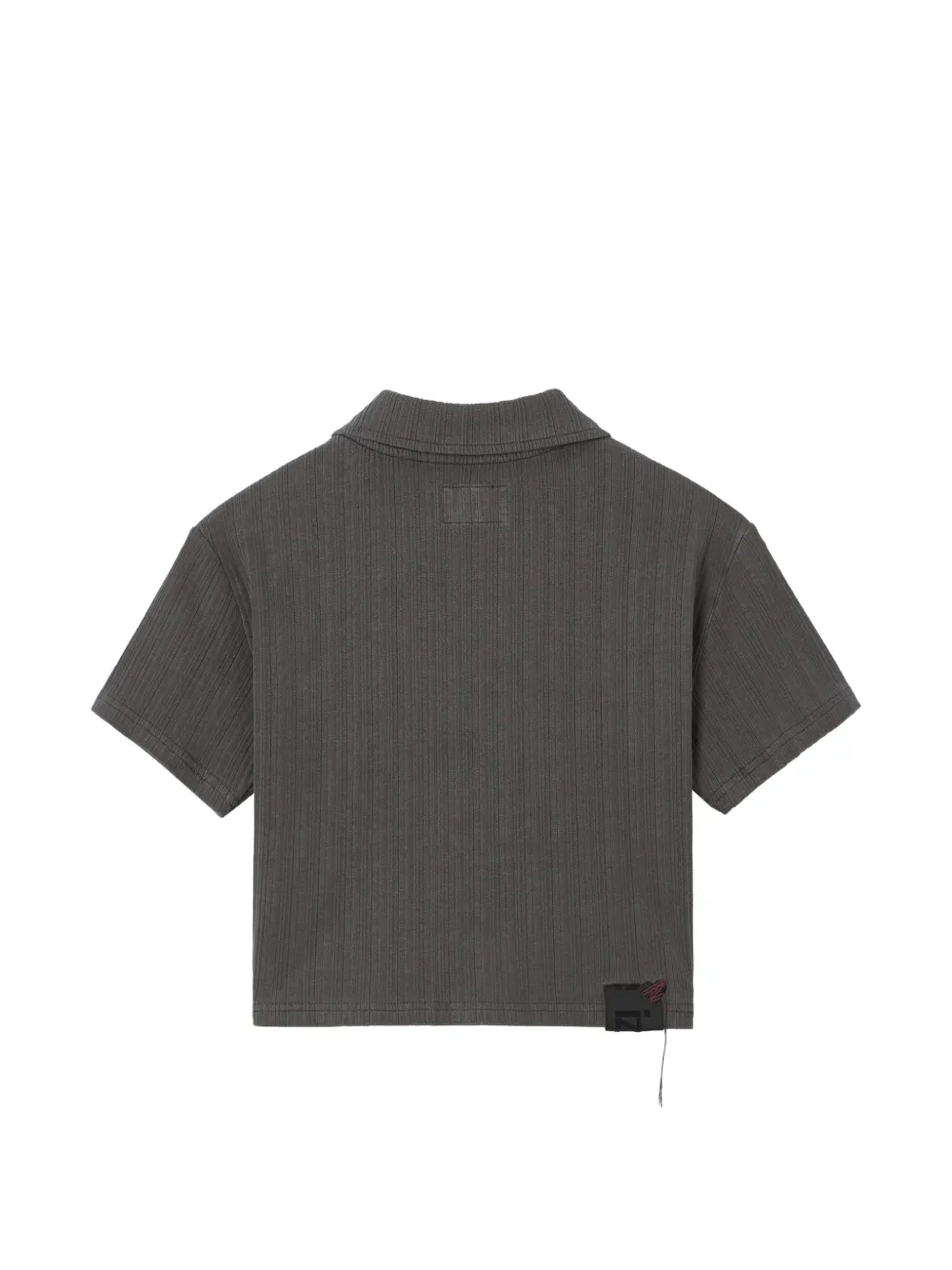 Zip-Up Ribbed Top