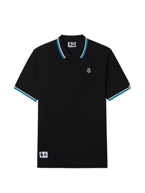 FINGERCROXX logo-appliqué polo shirt