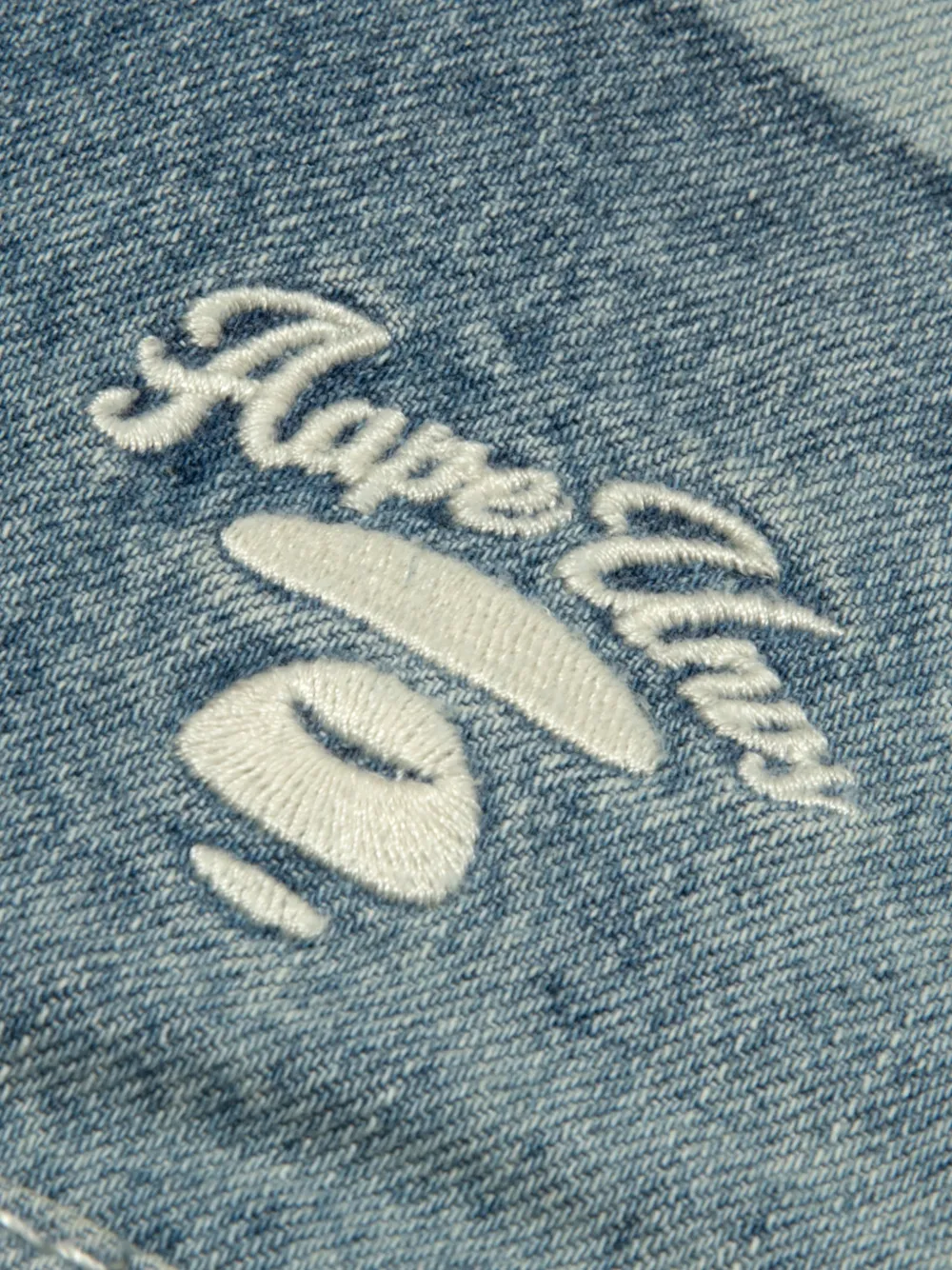 AAPE BY *A BATHING APE Aapeunvs overhemd met knopen Blauw