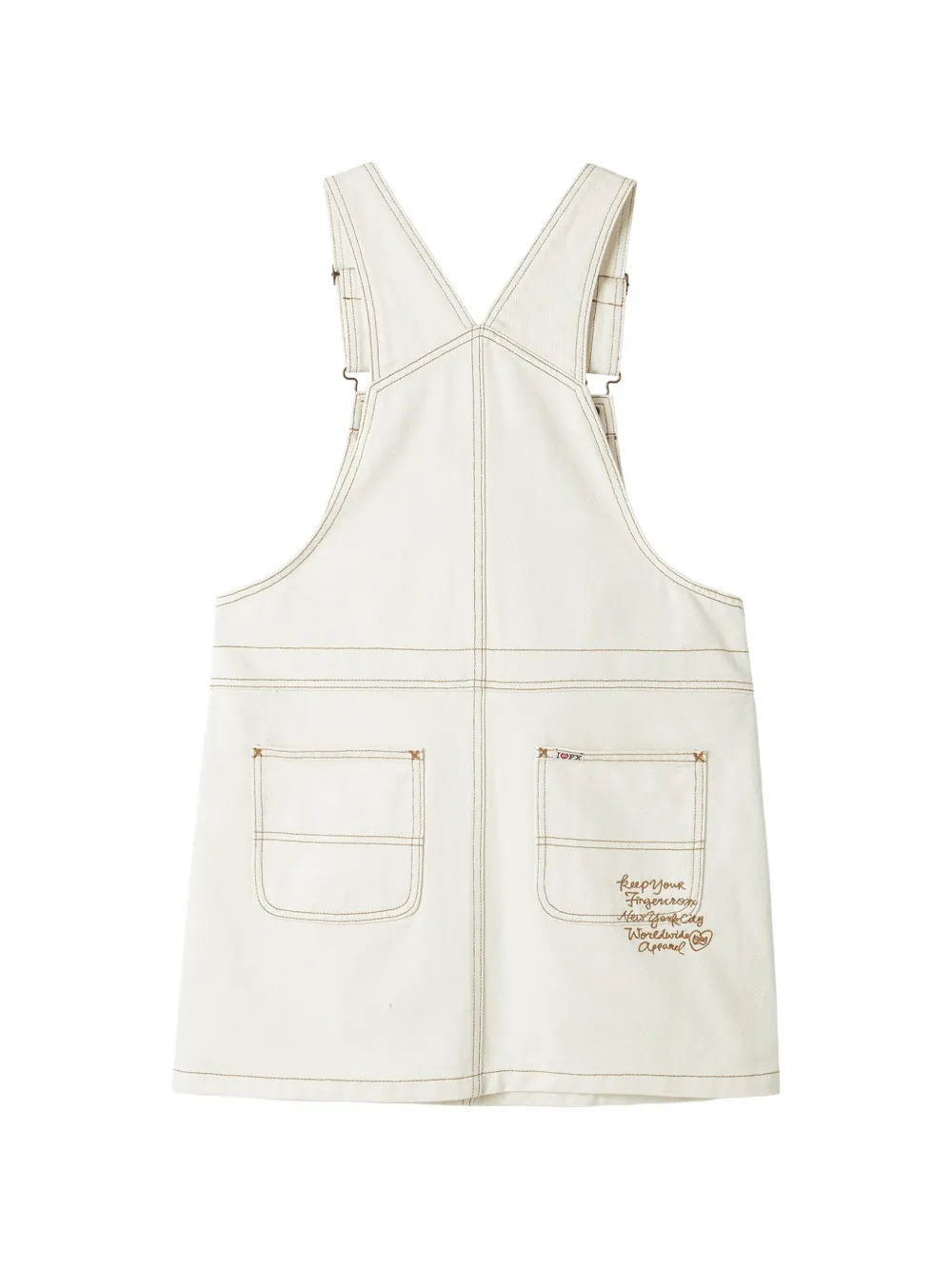 Buckled Overall Dress
