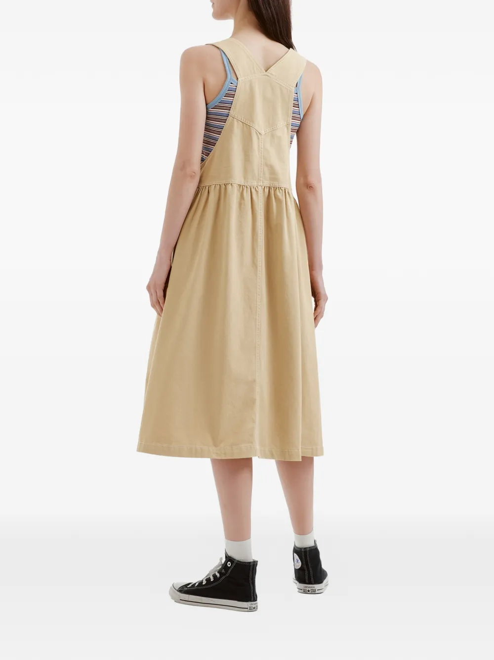  Chocoolate Straps Pocket Dress - Neutrals 