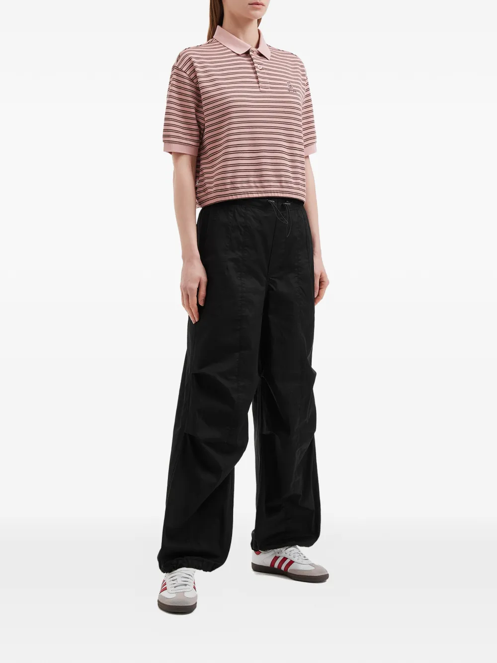  Fingercroxx Drawstring Trousers - Black 