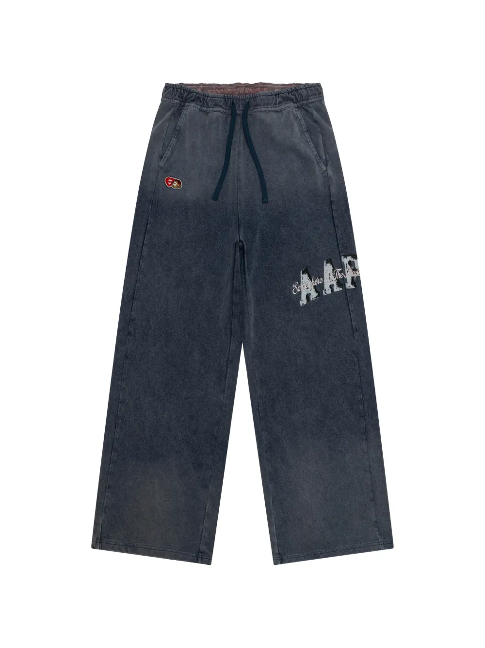 AAPE BY *A BATHING APE® Pantaloni con coulisse - Blu