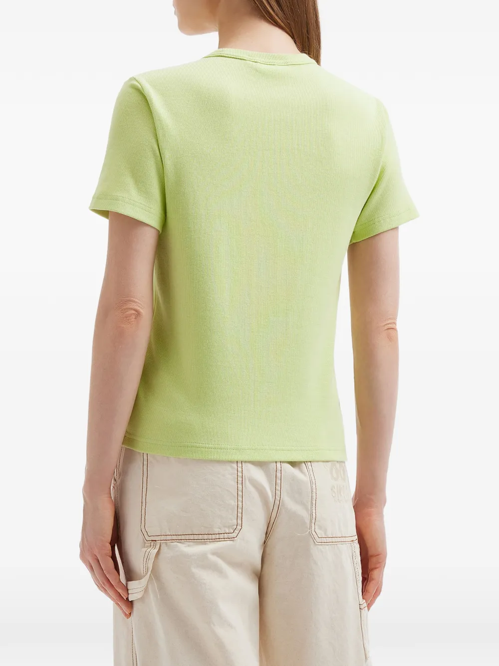 embroidered-detail cotton T-Shirt