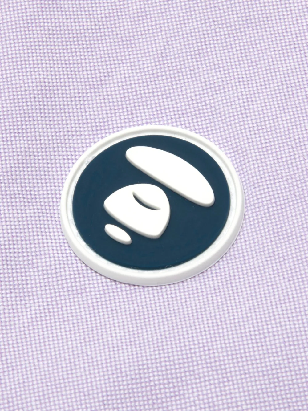 AAPE BY *A BATHING APE Button-up overhemd Paars