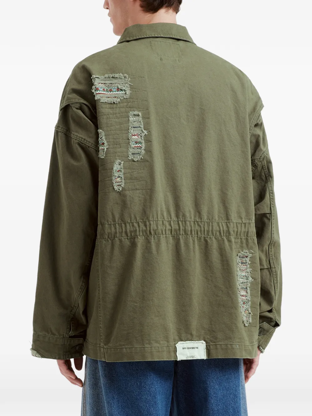 FIVE CM Jack met patchwork Groen