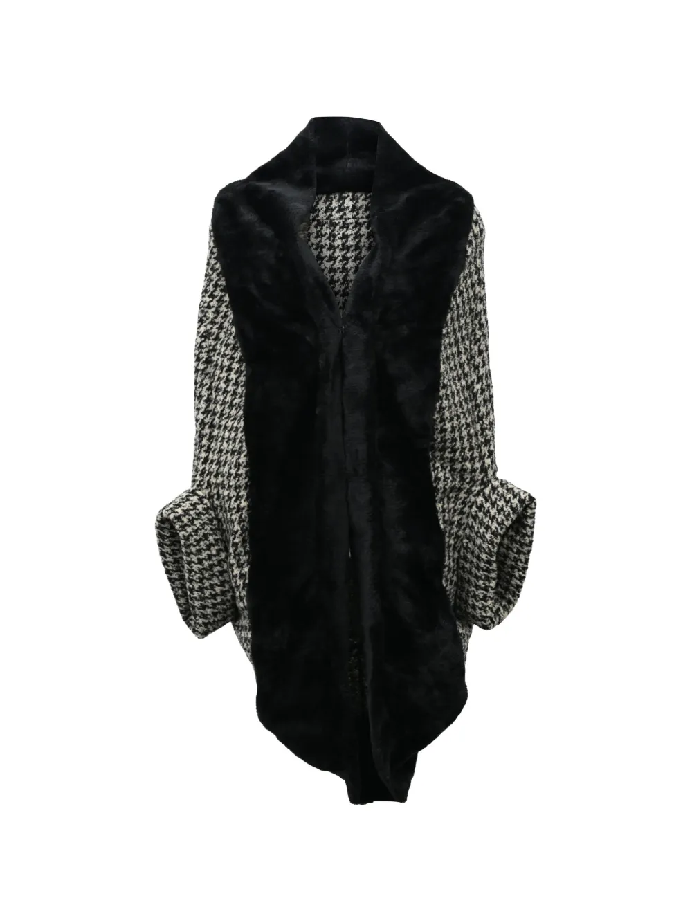 Junya Watanabe x Commes des Garçons 2008 faux-fur jacket - Grigio