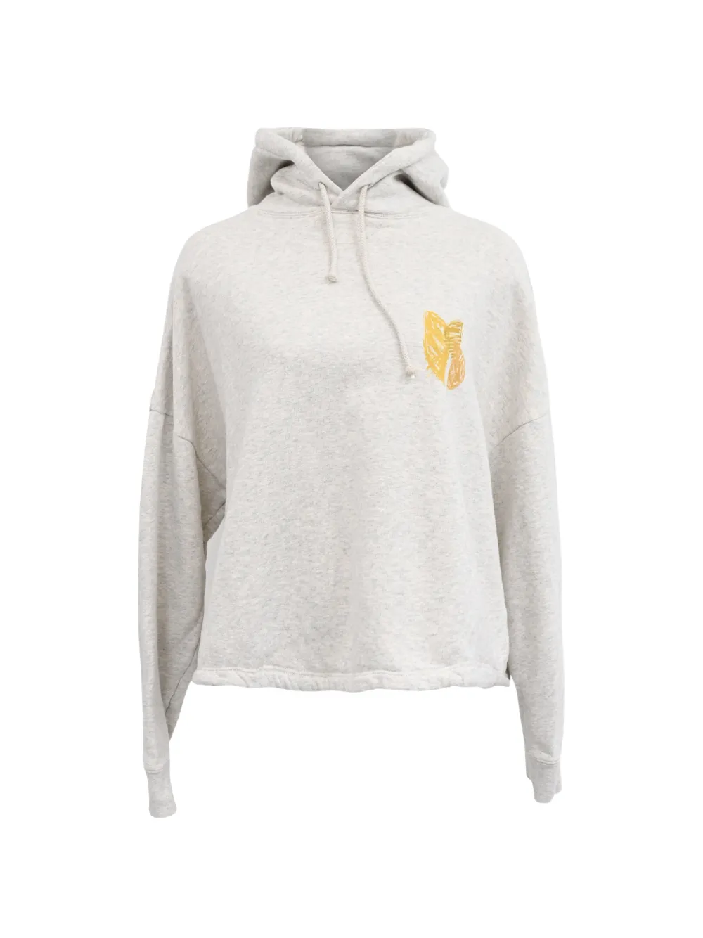 Ba&Sh Daniel mélange-effect hoodie - Grigio