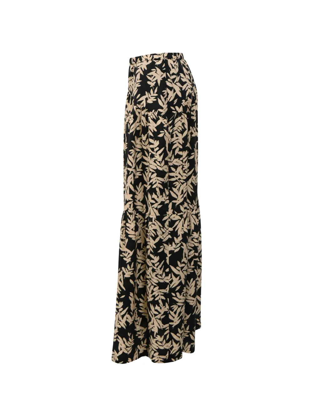  Ba&sh Tally Printed Maxi Skirt - Black 