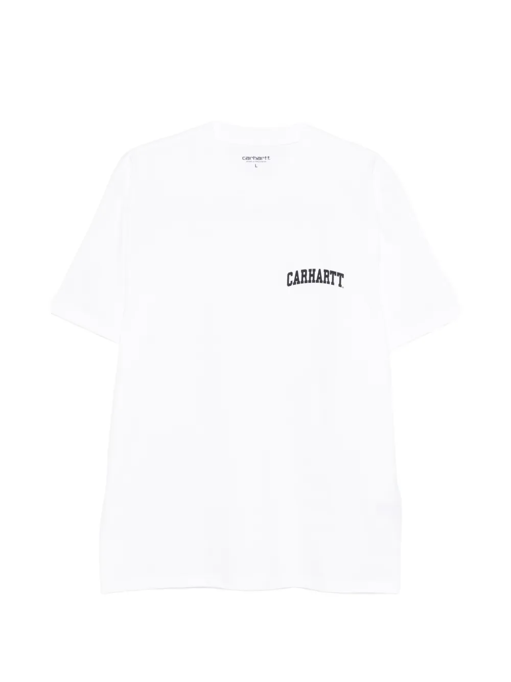 Carhartt WIP T-shirt girocollo con applicazione logo - Toni neutri