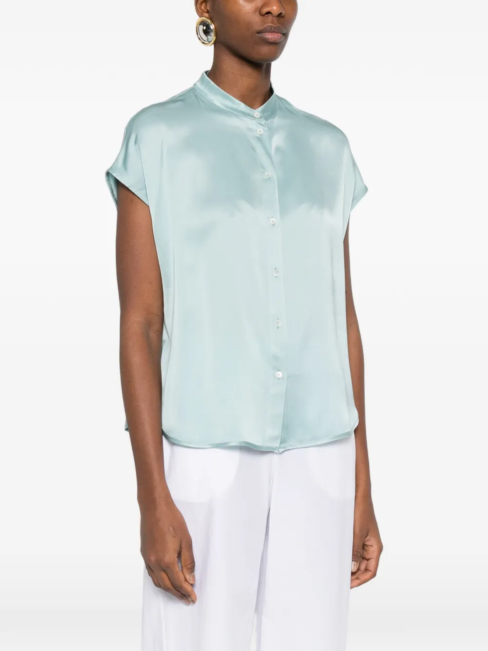  Ottod'ame Buttoned Shirt - Blue 
