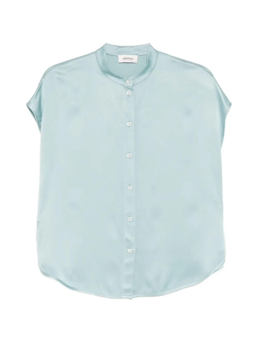 Ottod'ame Buttoned Shirt In Blue