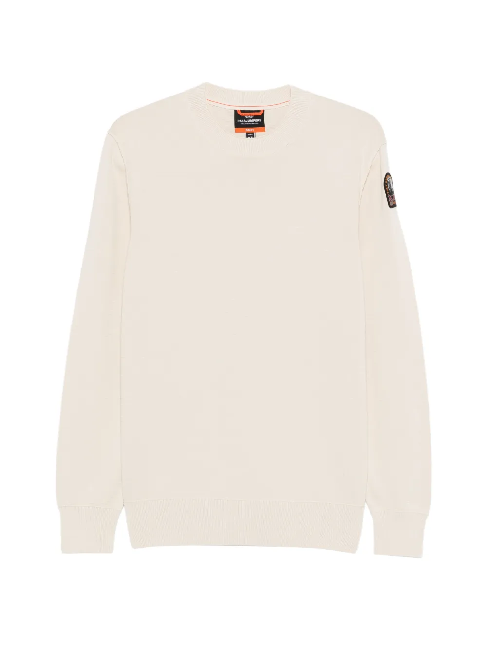 Parajumpers patch crewneck sweater - Toni neutri