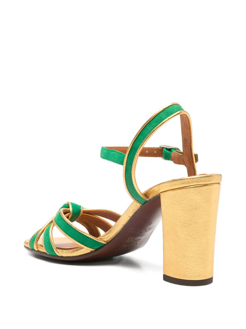 Chie Mihara Sandalen met geknoopt detail Groen