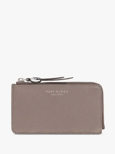 Tory Burch 拉链皮质卡夹