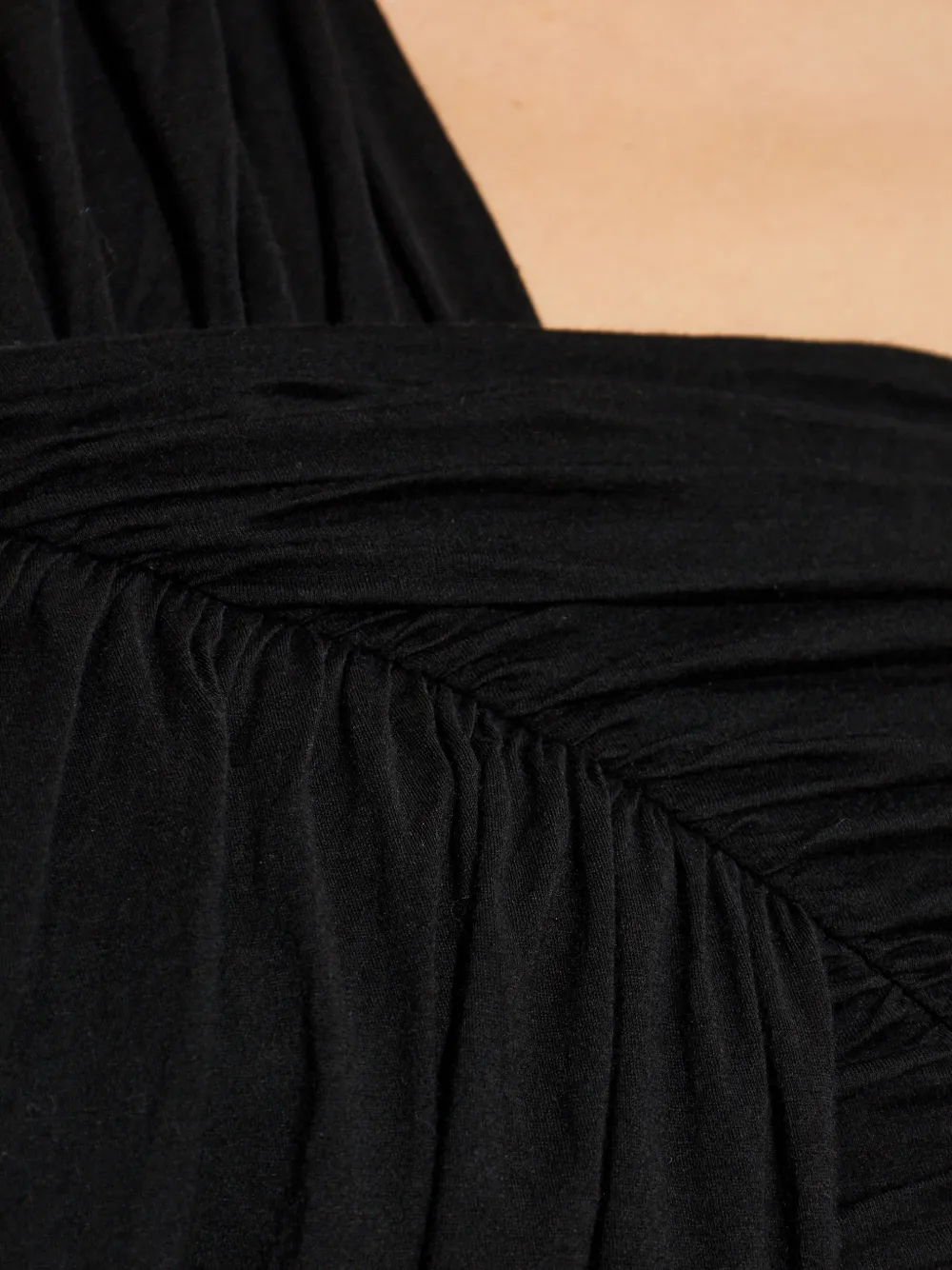 Rick Owens DRKSHDW Asymmetrische top Zwart