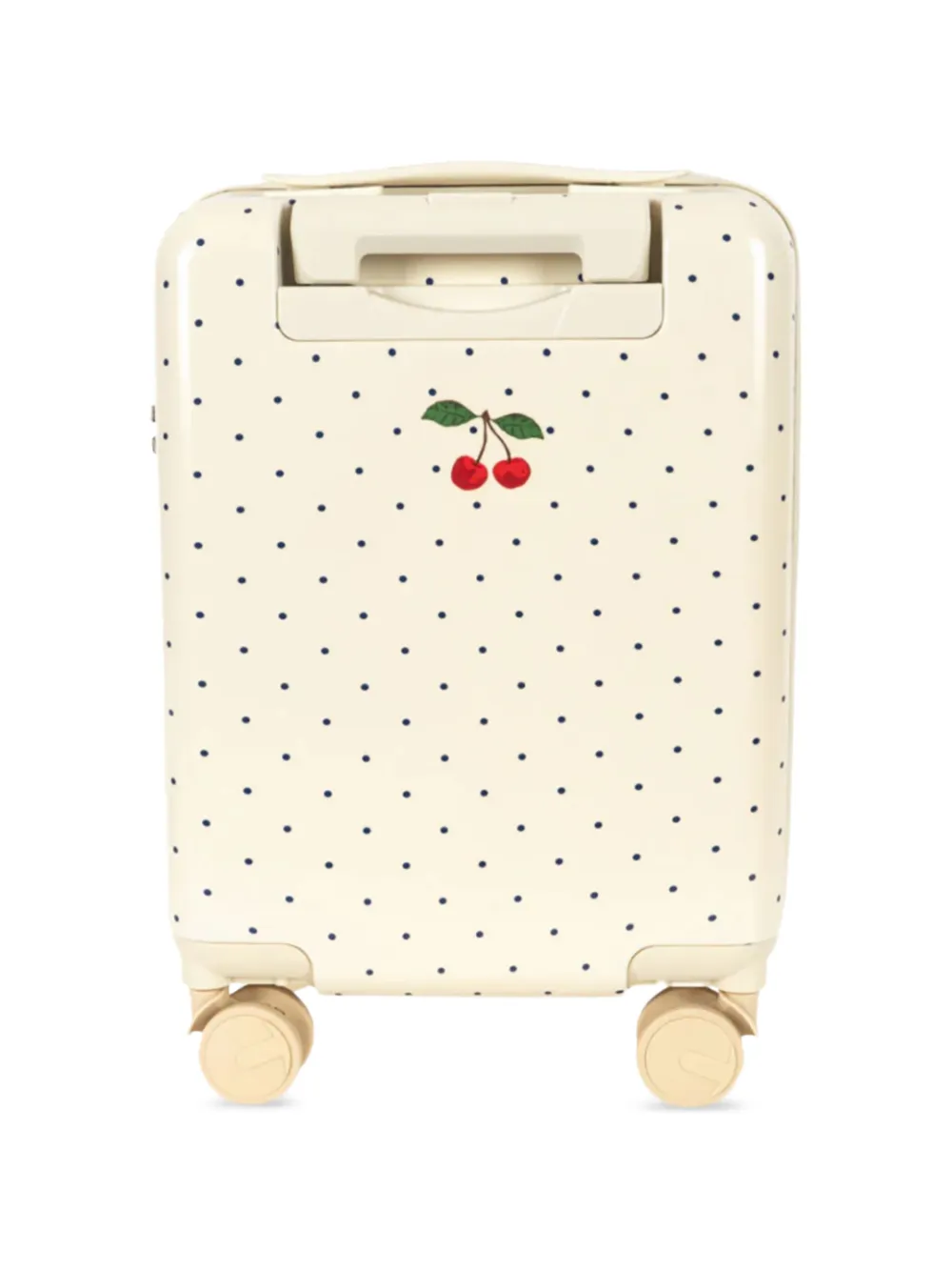  Konges Sløjd Cherry-print Suitcase - Neutrals 
