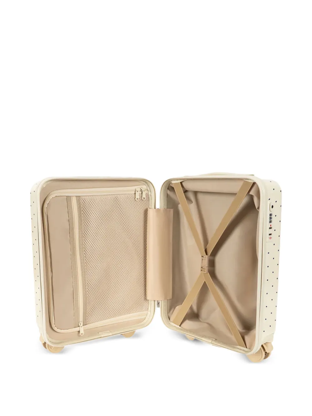  Konges Sløjd Cherry-print Suitcase - Neutrals 