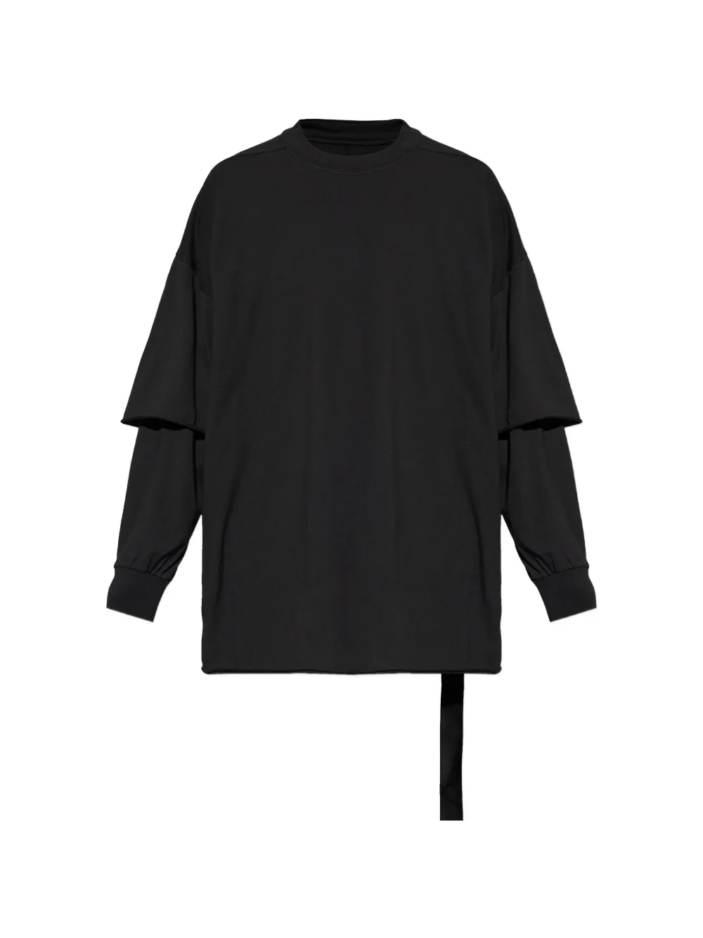 Rick Owens DRKSHDW layered T-shirt - Nero