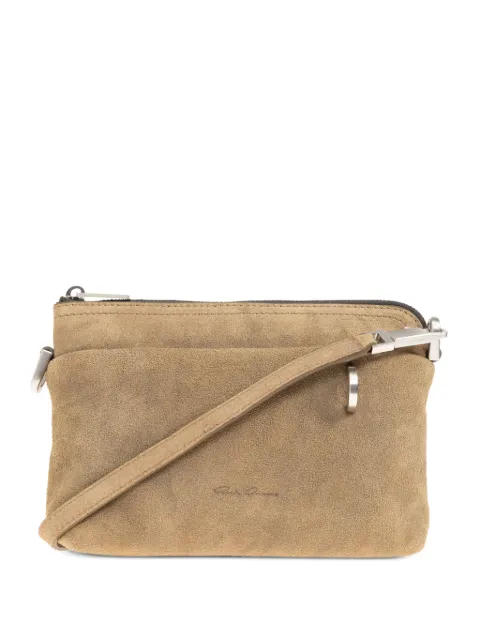 Rick Owens small Adri suede shoulder bag