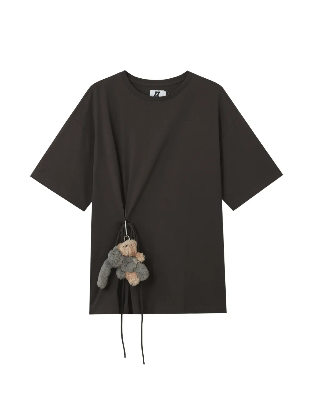 izzue T-shirt in cotone - Nero