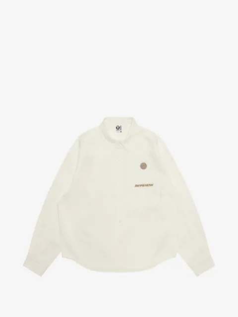 AAPE BY *A BATHING APE® logo cotton shirt